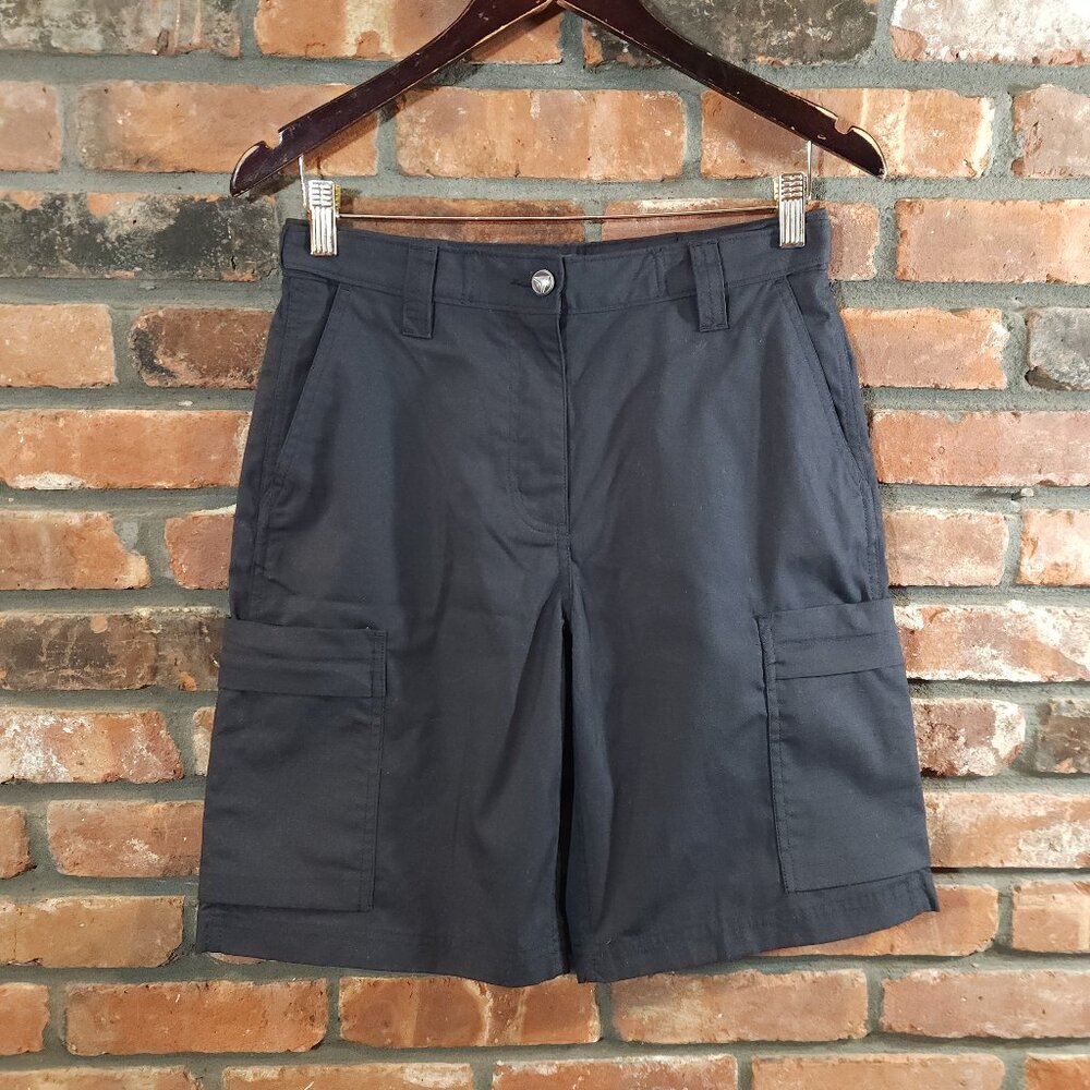 GAP Delta Airlines Gray 9" Ripstop Cargo Shorts Employee Uniform Women's 4 NWT